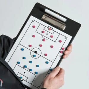 Precision Jalkapallovalmentajan taktiikkataulu A4